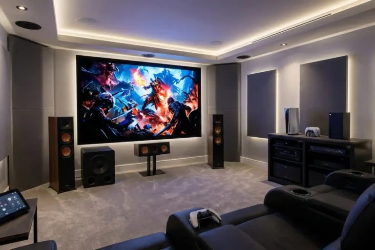 Home Theater Gaming Explained: Audio, Visuals, and Professional Installation