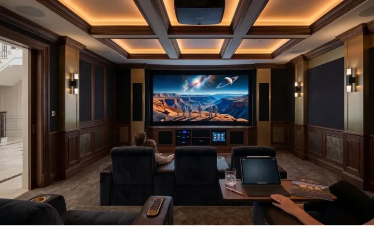 How Custom Home Cinemas Add Value to Luxury Homes