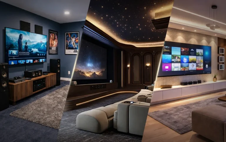 Best Home Theater Room Design Ideas for Every Budget (Entry to Luxury)