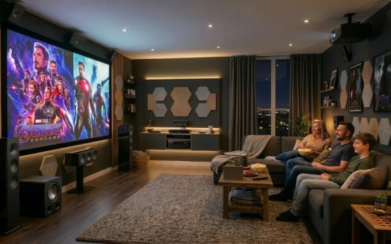 How to Plan Living Room Home Theater Design (Step-by-Step Guide)