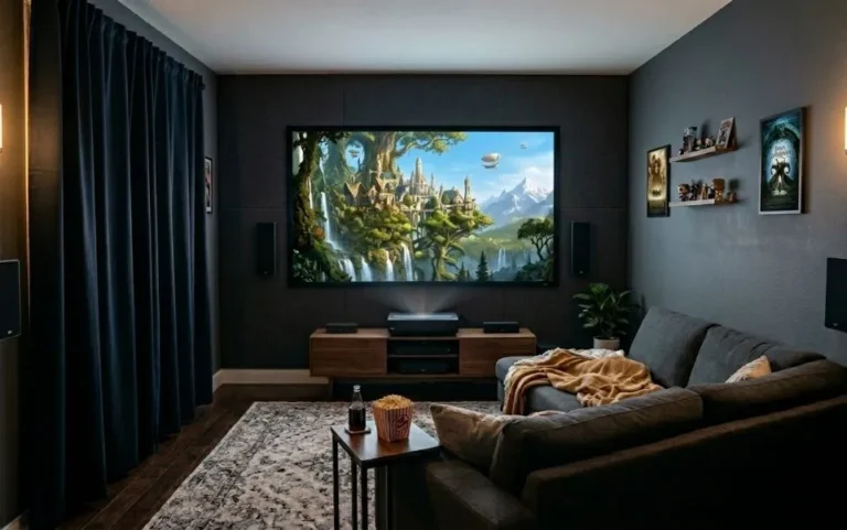 Small Living Room Home Theater Ideas That Feel Like a Cinema