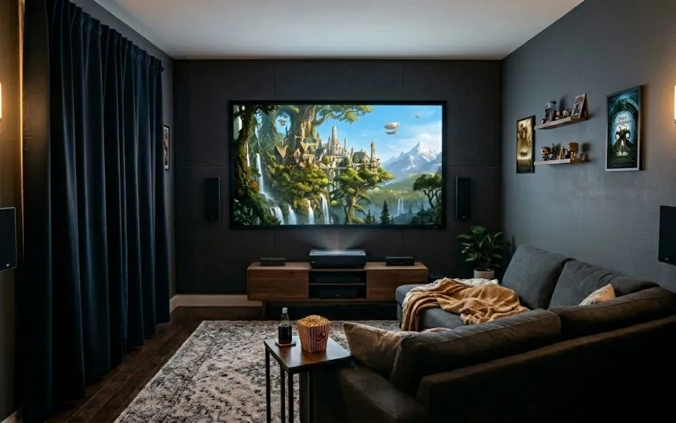 small living room home theater