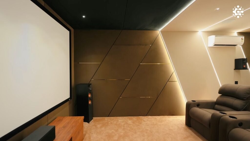 Home Theater on a Terrace